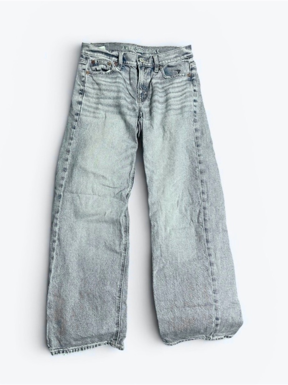 American Eagle Women's Medium Wash Stovepipe Jeans